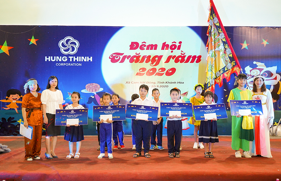 Tập đoàn Hưng Thịnh tiếp nối chuỗi hoạt động trung thu tại tỉnh Khánh Hòa và Bình Dương